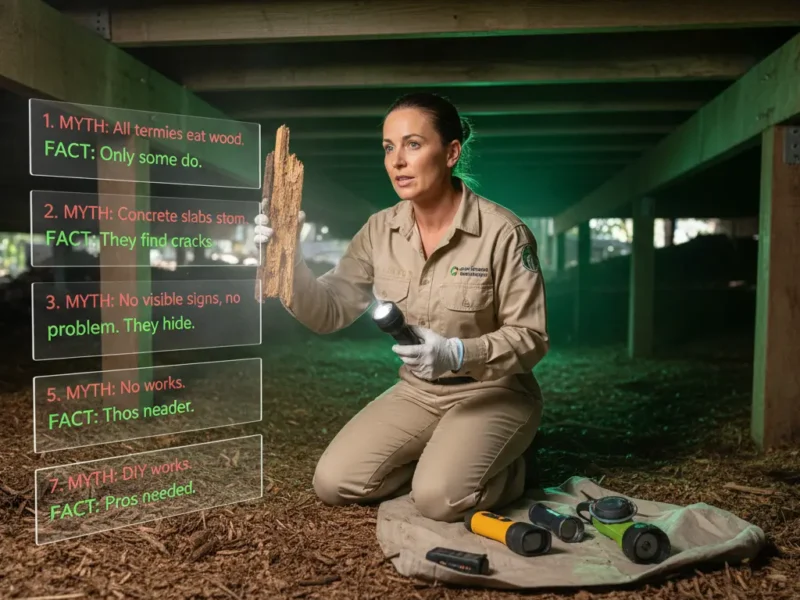 Busting 7 Common Termite Myths For Aussie Homeowners